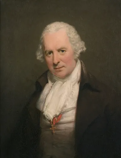 Portræt af tandlægen Bartholomew Ruspini, London (1728-1813)