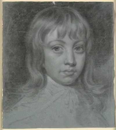 Portræt af Thomas Waller som barn