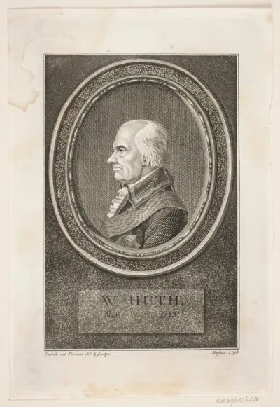 Portræt af W. Huth
