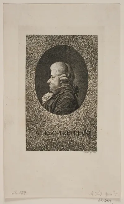 Portræt af Wilhelm Ernst Christiani