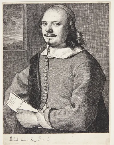Portræt af Willem van der Borcht