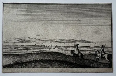 Portsmouth and the Isle of Wight, from Prospectus aliquot locorum...
