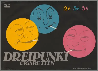 Poster Dreipunkt Cigaretten