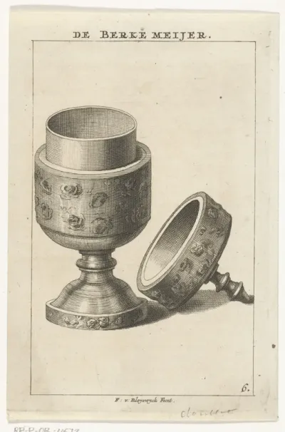 Pot of drinkbeker met deksel