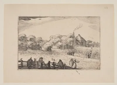 Pot’s Inn, from Views in the Surroundings of Haarlem (Plaisante Plaetsen)