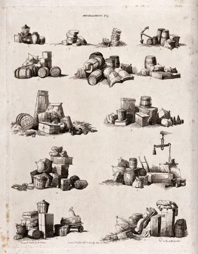 Pots, tubs, boxes, baskets and bundles