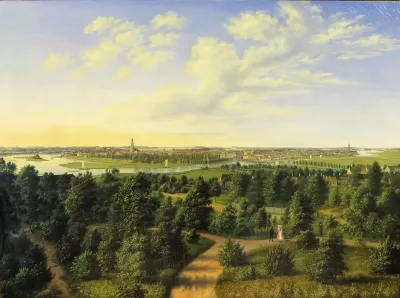Potsdam vom Belvedere auf dem Brauhausberg