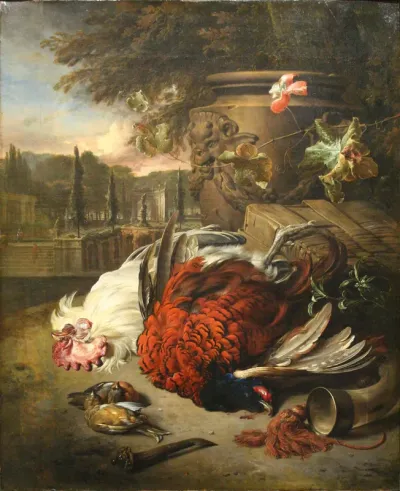 Poultry and fruits of the hunt