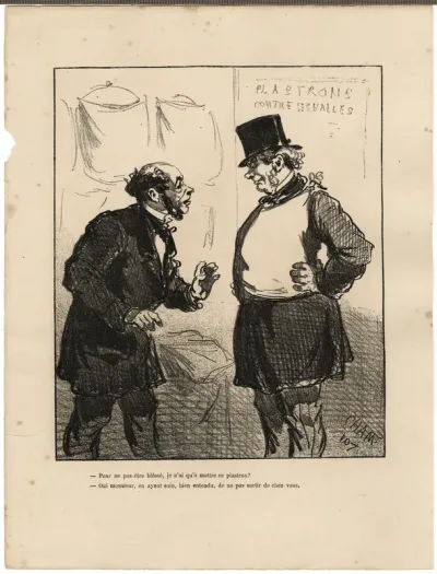Pour ne pas etre blesse, from Album du Siége