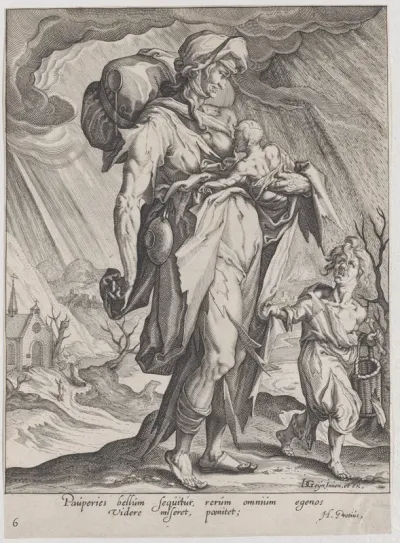 Poverty, from "Virtues and Vices"