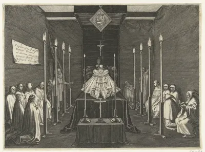 Praalbed van prins Filips Willem, 1618