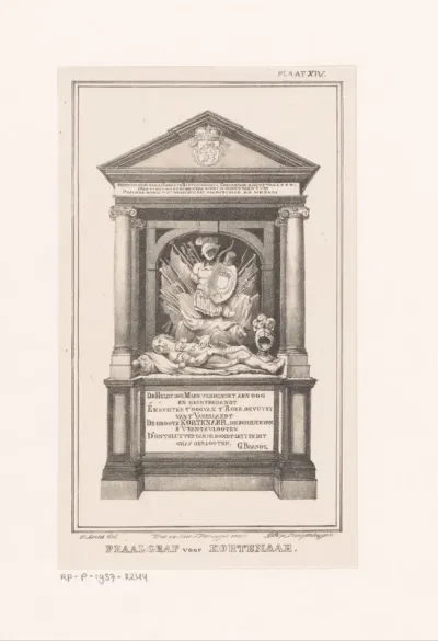 Praalgraf van Egbert Meeusz Kortenaer