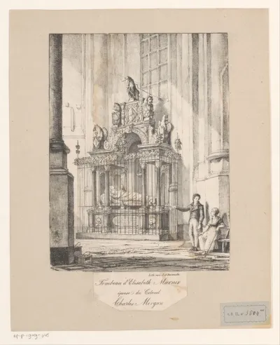 Praalgraf van Elisabeth Morgan van Marnix