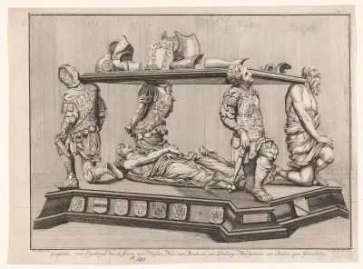 Praalgraf van Engelbrecht II van Nassau en zijn vrouw Cimburga van Baden