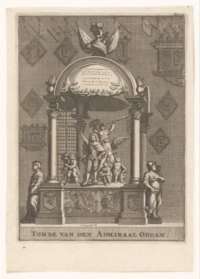Praalgraf voor admiraal Jacob baron van Wassenaer van Obdam