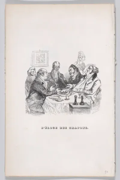 Praise of Chicken, from "The Complete Works of Béranger"