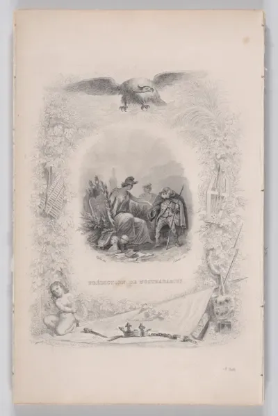 Prediction of Nostradamus, from "The Songs of Béranger"
