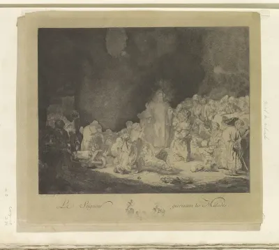 Predikende Christus (De Honderdguldenprent)