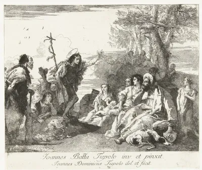Prediking van Johannes de Doper