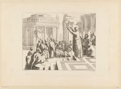 Prediking van Paulus in Athene