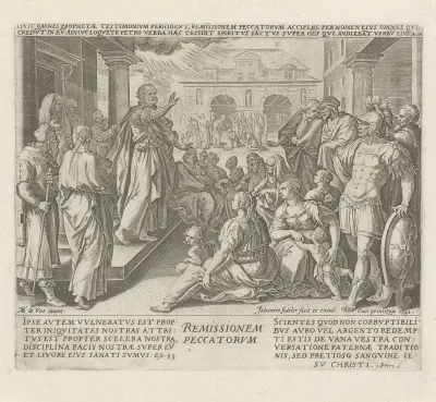 Preek van de apostel Petrus: 'de vergeving van de zonden'