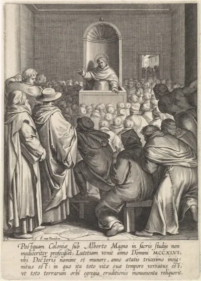Preek van Thomas van Aquino in Parijs