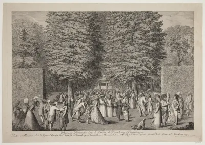 Premiere promenade dans le Jardin de Rosenburg à Copenhauge
