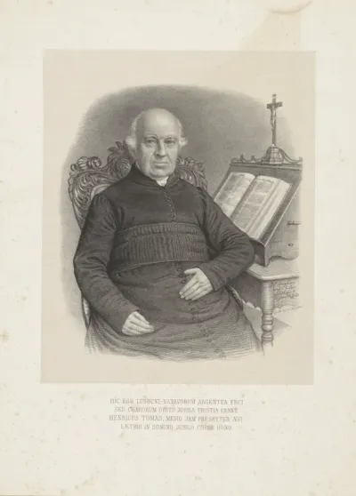 Prent van pastoor Henri Thomas