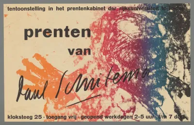 prenten van paul schuitema, tentoonstelling in het prentenkabinet der rijksuniversiteit te leiden, t/m 7 dec.