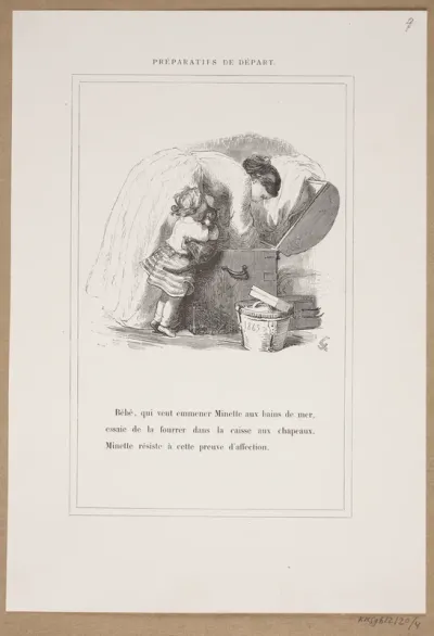 Préparatifs de départ