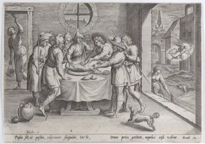 Preparation for the Passover, from "The Story of Moses, before the Exodus"