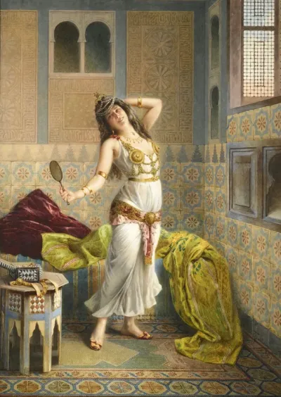 Preparing for the dance