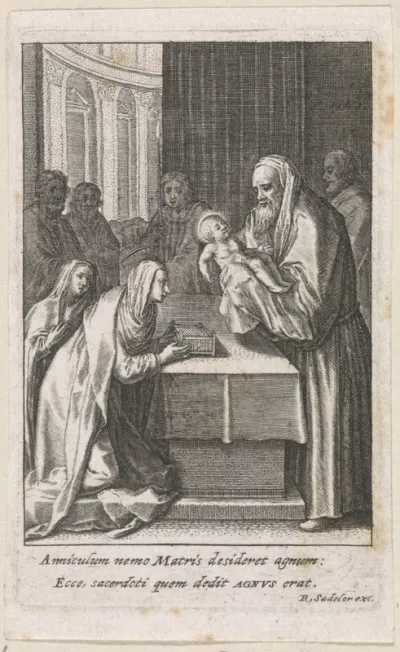 Presentatie in de tempel