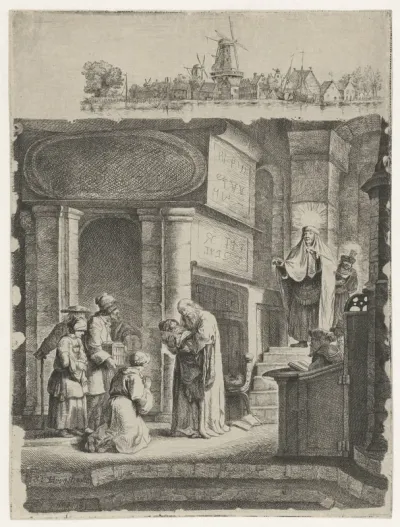 Presentatie in de tempel