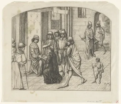 Presentation du Valère Maxime au roi Louis XI