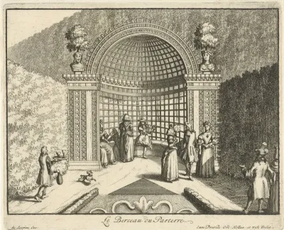 Prieel in de tuin van Kasteel Gunterstein, Breukelen
