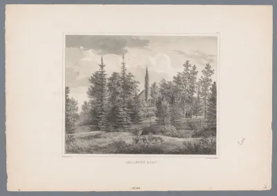 Prieel in de tuinen van Paleis Het Loo