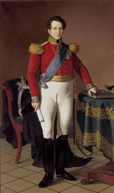 Prince Christian Frederik of Denmark. 1831.