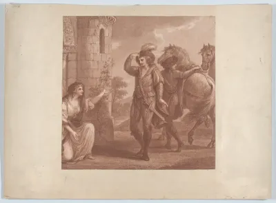 Prince Edmund, surnam'd Ironside and Algitha