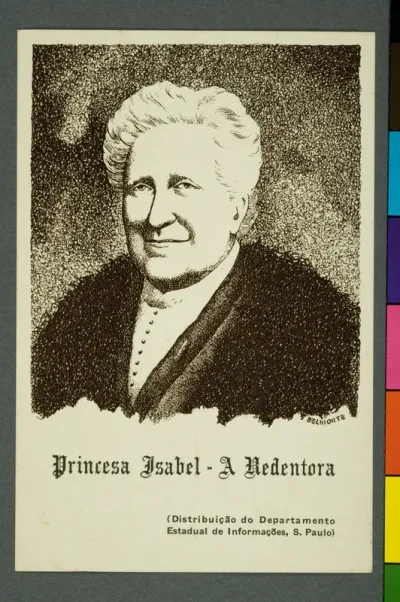 Princesa Isabel - a Redentora - (Distribuição do Departamento Estadual de Informações, S. Paulo)