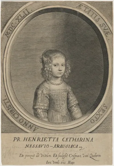 Princess Henrietta Catharina, Sister of William II of Orange