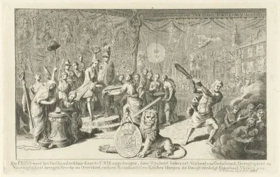 Prins Willem V krijgt het stadhouderschap van de Unie
