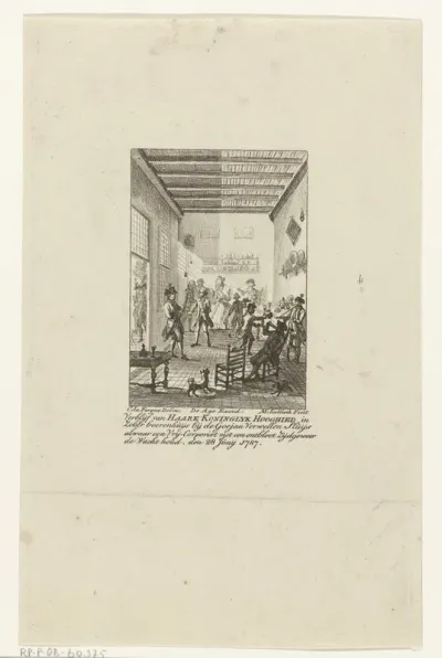 Prinses van Oranje aangehouden te Goejanverwellesluis, 1787