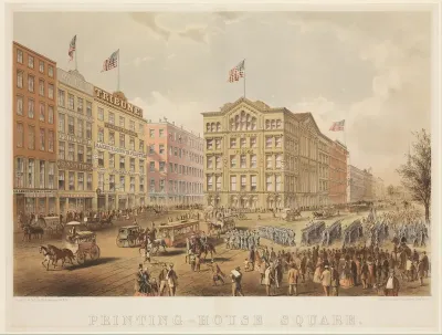 Printing-House Square, New York