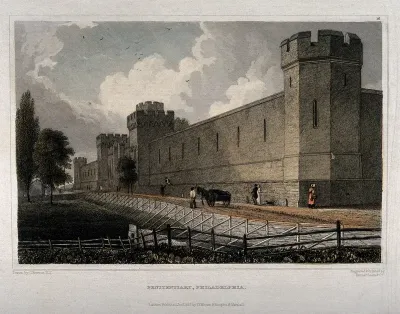 Prison, Philadelphia: side view