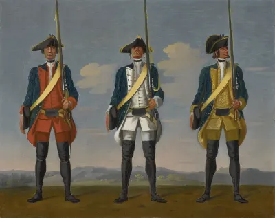 Privates, Austrian (?) "Vrei-Compagnien"