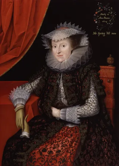 Probably Mary (née Throckmorton), Lady Scudamore