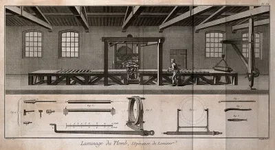 Process of producing lead sheet, and the rolling-mill used