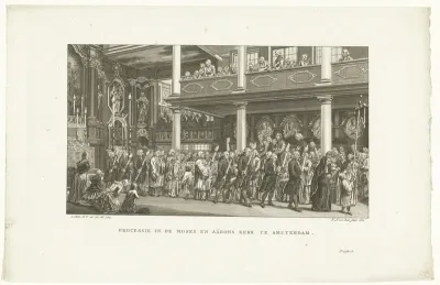 Processie in de Mozes en Aäronkerk te Amsterdam