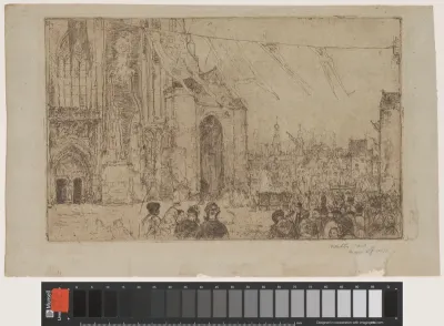 Processie keert terug naar de kathedraal